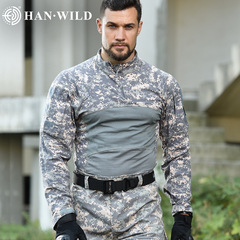 Manufacturer produces wholesale CP training uniforms ACU camouflage frog suits FG long-sleeve frog suits without protective gear, dropshipping one piece