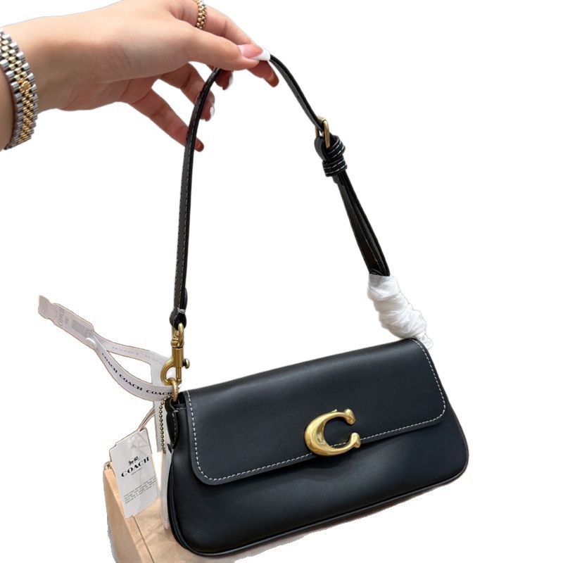 2025 New Women's Jet Underarm Bag Retro Monogram Baguette Bag Color-Block Accordion Bag Commuter Shoulder Crossbody Bag - Thumbnail 5