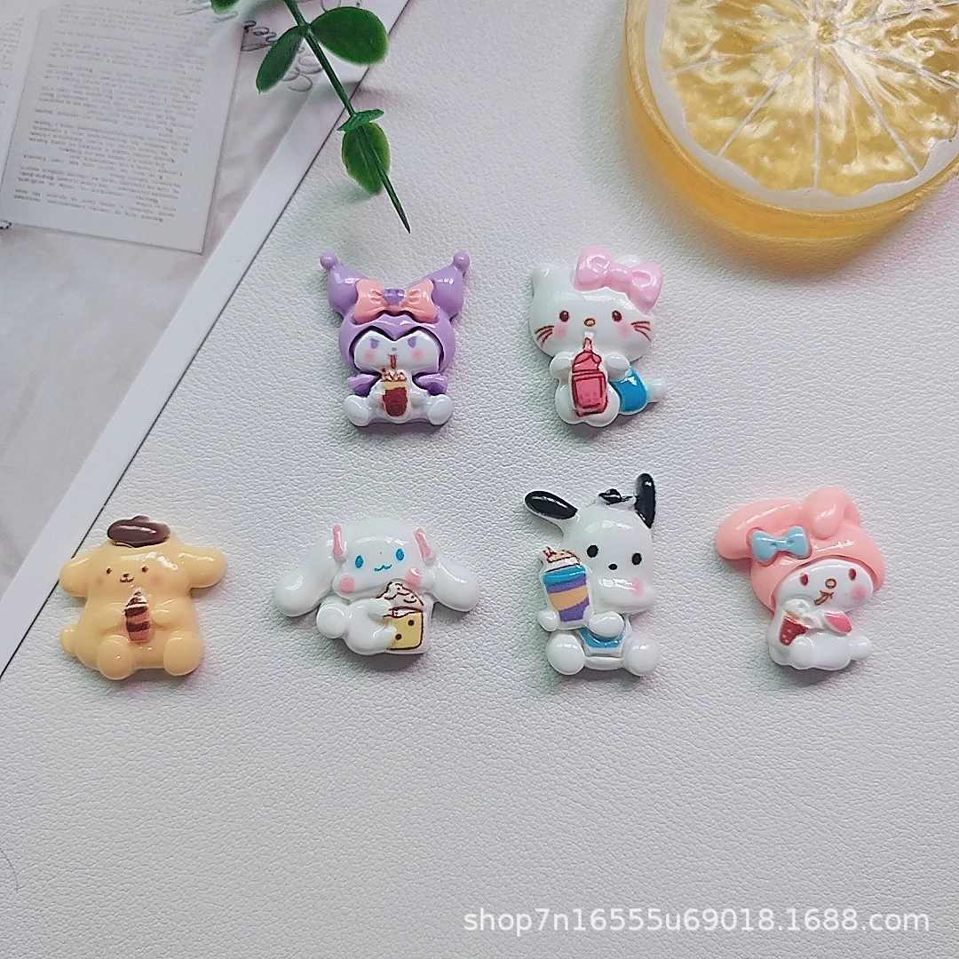 Sanrio, креативный кремовый чехол для телефона, обувь, магнит на холодильник, украшения, ручная работа, оптовая продажа