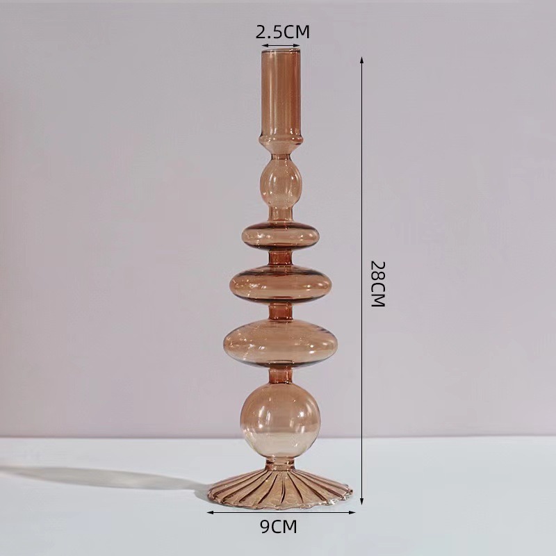 34. C 줄무늬 촛대-탄