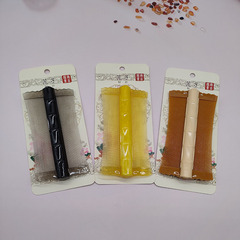 Hairbrush imitating bamboo joint hairbrush, children's dandruff removal comb, lice comb, ultra-dense teeth plastic double-sided hairbrush, wholesale