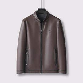 男式真皮皮衣;男式皮草