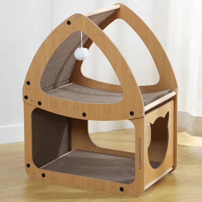 더블 레이어 고양이 빌라