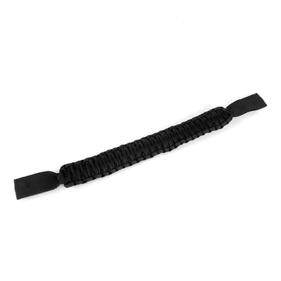 Cross-Border Car Rear Seat Braided Rope Handle, Rear Seat Armrest Auxiliary Handle, One-Piece Drop Shipping (Armrest, handle, handle) - black