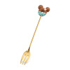 Fork stainless steel, cartoon dessert spoon, tableware, Birthday gift