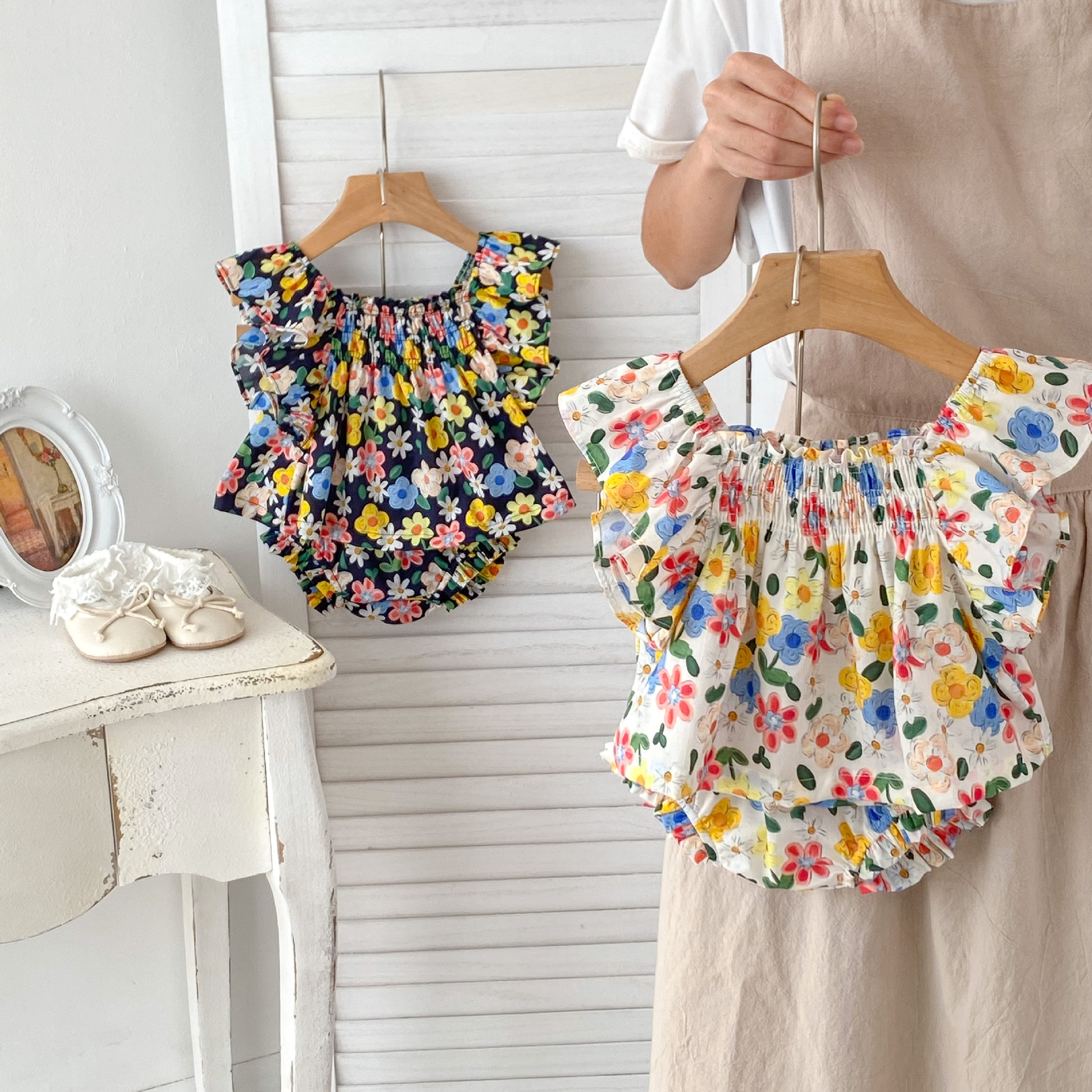 Brand summer cool vest girl's