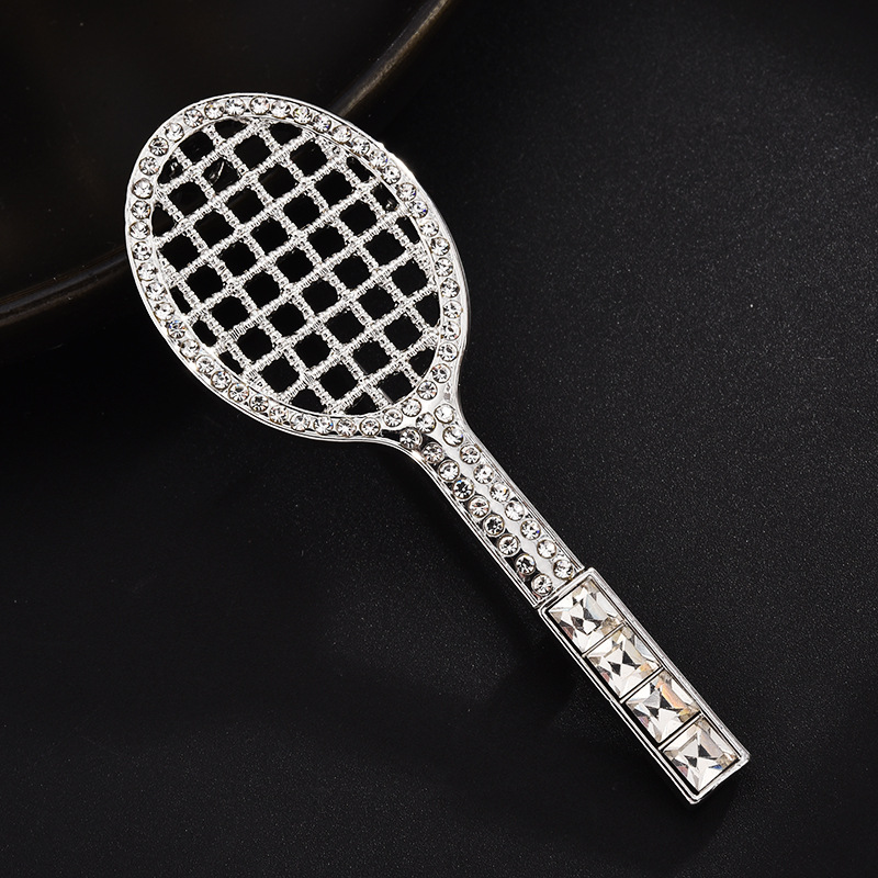 Elegant Pin Mouth Lips Flower Alloy Zircon Women's Silk Scarf Scarf Ring Corsage display picture 8