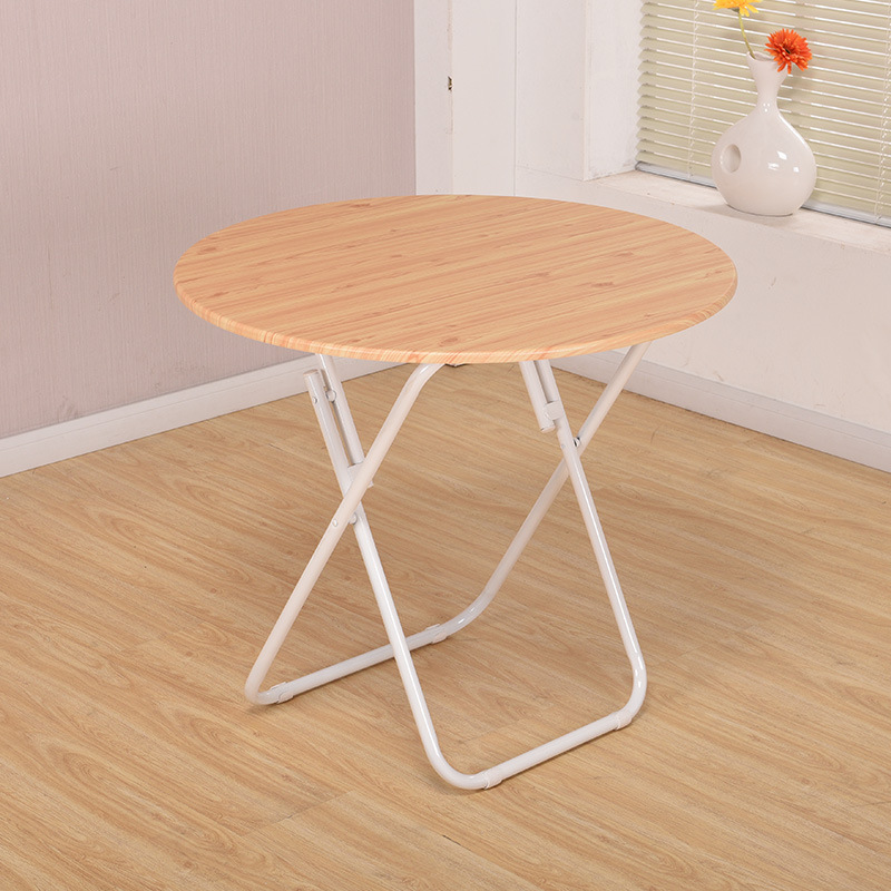 Mesa plegable, mesa de comedor casera, mesa de comedor simple, mesa cuadrada para 4 personas, mesa cuadrada portátil al aire libre, mesa cuadrada