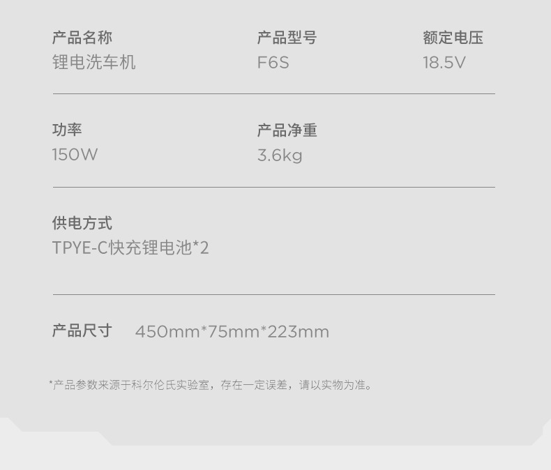 Jie Nuo Wireless Car Washer High-Pressure Water Gun Household Electric Lithium Battery Rechargeable Powerful New Booster Cleaning Gun