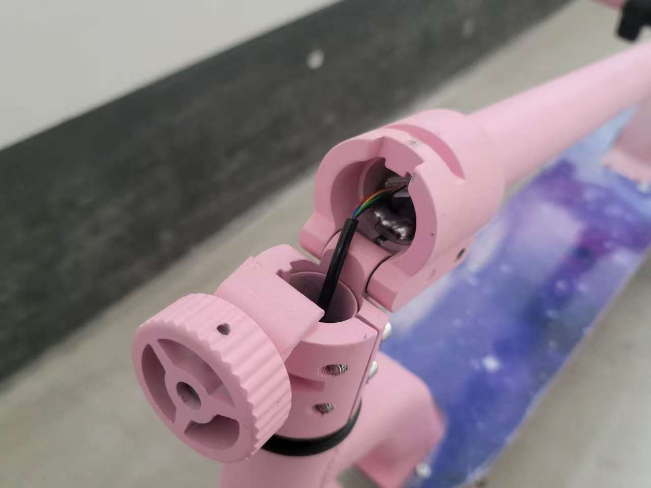 6inch Children's Lithium Battery Folding Electric Scooter with LED Display