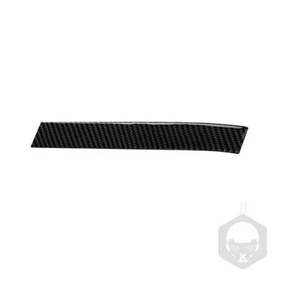 Suitable for Nissan 350z car door handle decorative strip interior modification red carbon fiber car accessories