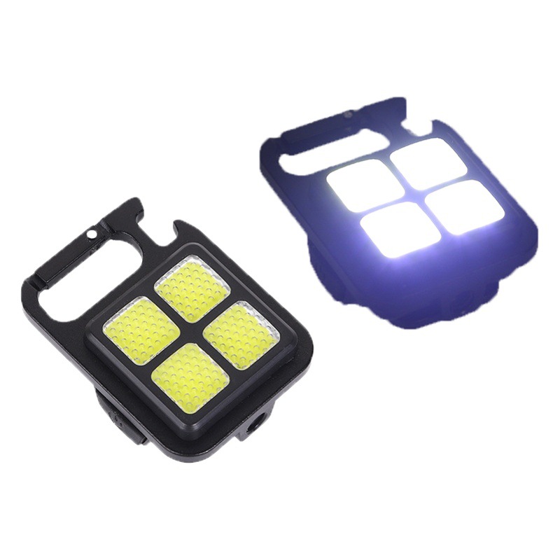 Lámpara de Trabajo para Reparación de Automóviles, Recargable, LED, Lámpara de Mantenimiento para Automóviles, Linterna Magnética, Adsorción Magnética, Carga Magnética