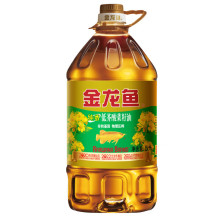 金龙鱼纯香低芥酸菜籽油5L*1桶 非转基因优选原料物理压榨食用油