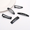 Environmental protection thickened lacquered hair clip Black sub -light paint with high elastic hair clip wholesale one card installation price