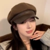 Woolen coffee hat