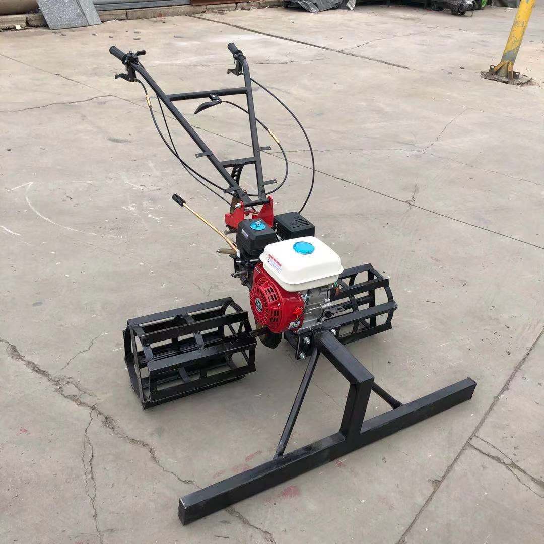 微耕机改装扒灰机生产厂家省人工混凝土推灰机配件 混凝土铺料机