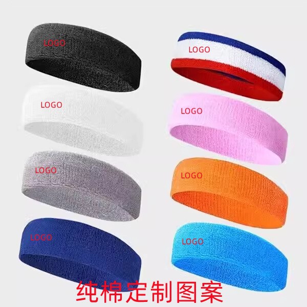 Pure Cotton Suwannext Headband Sweat-Absorbent Sports Anti-Sweat Fitness Yoga Men's and Women's Tennis Running Basketball Headscarf Pure Cotton Suwannext Headband Sweat-Absorbent Sports Anti-Sweat Fitness Yoga Men's and Women's Tennis Running Basketball Headscarf