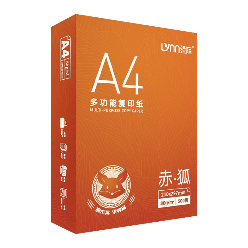 Office money | Red fox a4-80g / 500 sheets