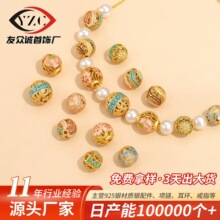 s925���y�m�Ųʻ���18k�ŷ����U����diy���������Ʒ�������
