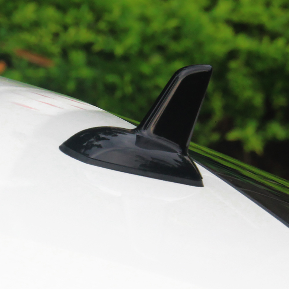 Suitable for Mercedes-Benz Ab-Class, New C-Class, Gla Modified S-Class Shark Fin Antenna, Black Roof Antenna