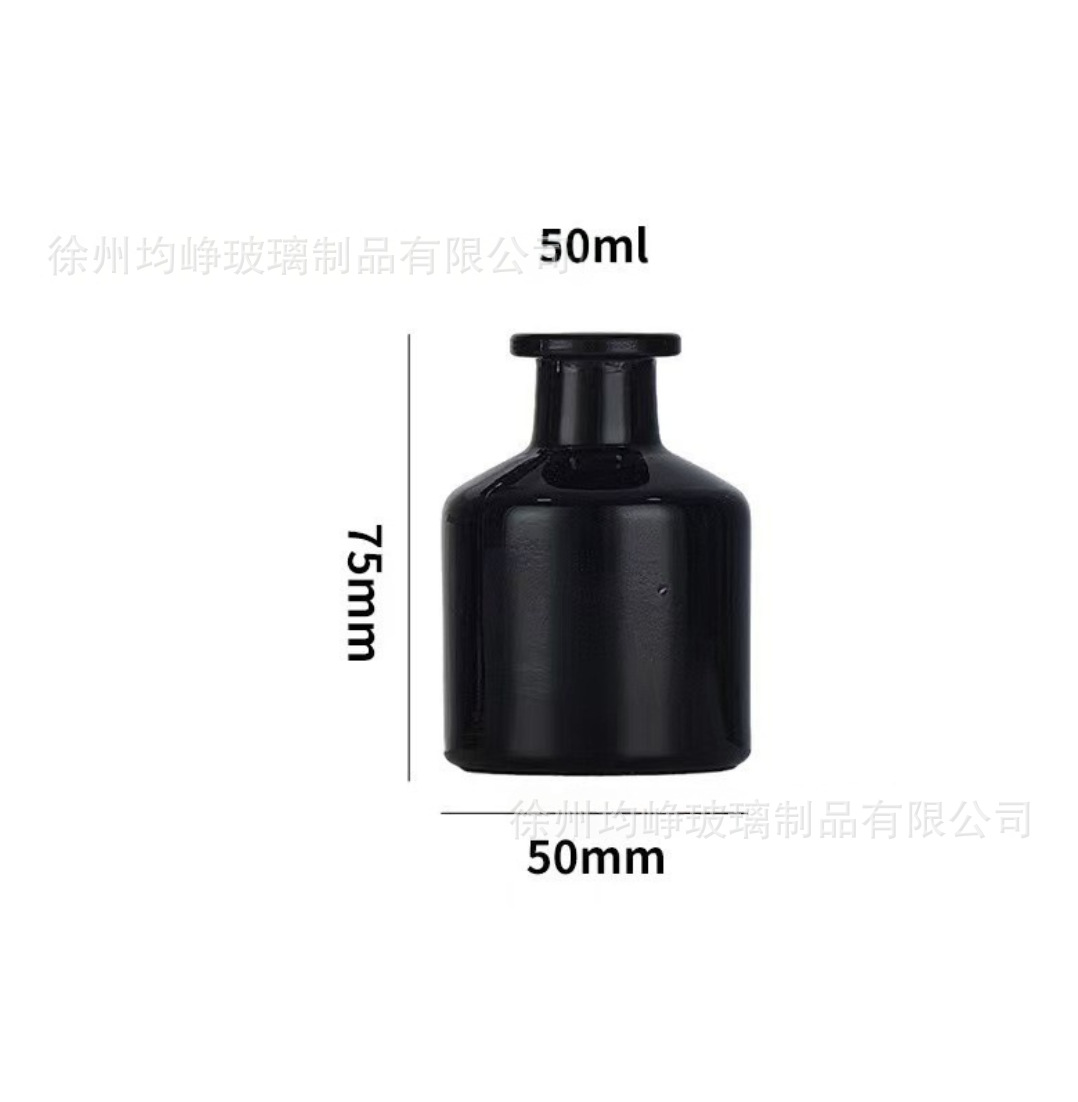 Ventas transfronterizas calientes 30ml 50ml botellas de fragancia de vidrio de muestra pequeña botella de aerosol portátil al por mayor
