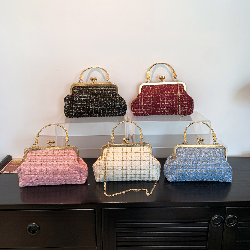 Fashion Chain Bag Autumn New Trend Simple Shoulder Bag Shell Bag Casual Crossbody Bag Women's Bag_voghion.com