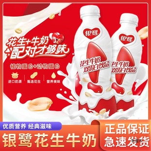 Yinlu Milk Peanut 350ml * 15 Bottles Breakfast Substitute Nutritional Milk Plant Beverage Whole Case Lei Hui