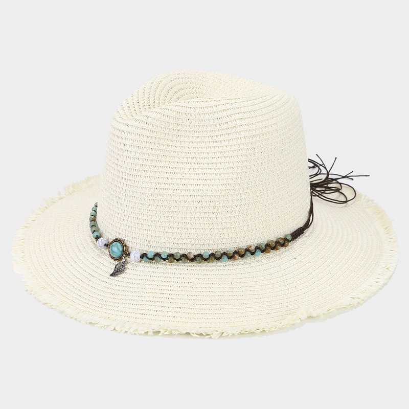 Amazon nuevo sombrero de sol de vacaciones hawaianas, sombrero panameño, sombrero de sol transpirable