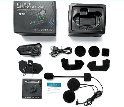 Motorcycle Helmet Headset: Q28 Driving Recorder - y10-standard-version