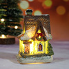 Decorations, resin, house, Christmas jewelry, new collection, micro landscape, Birthday gift