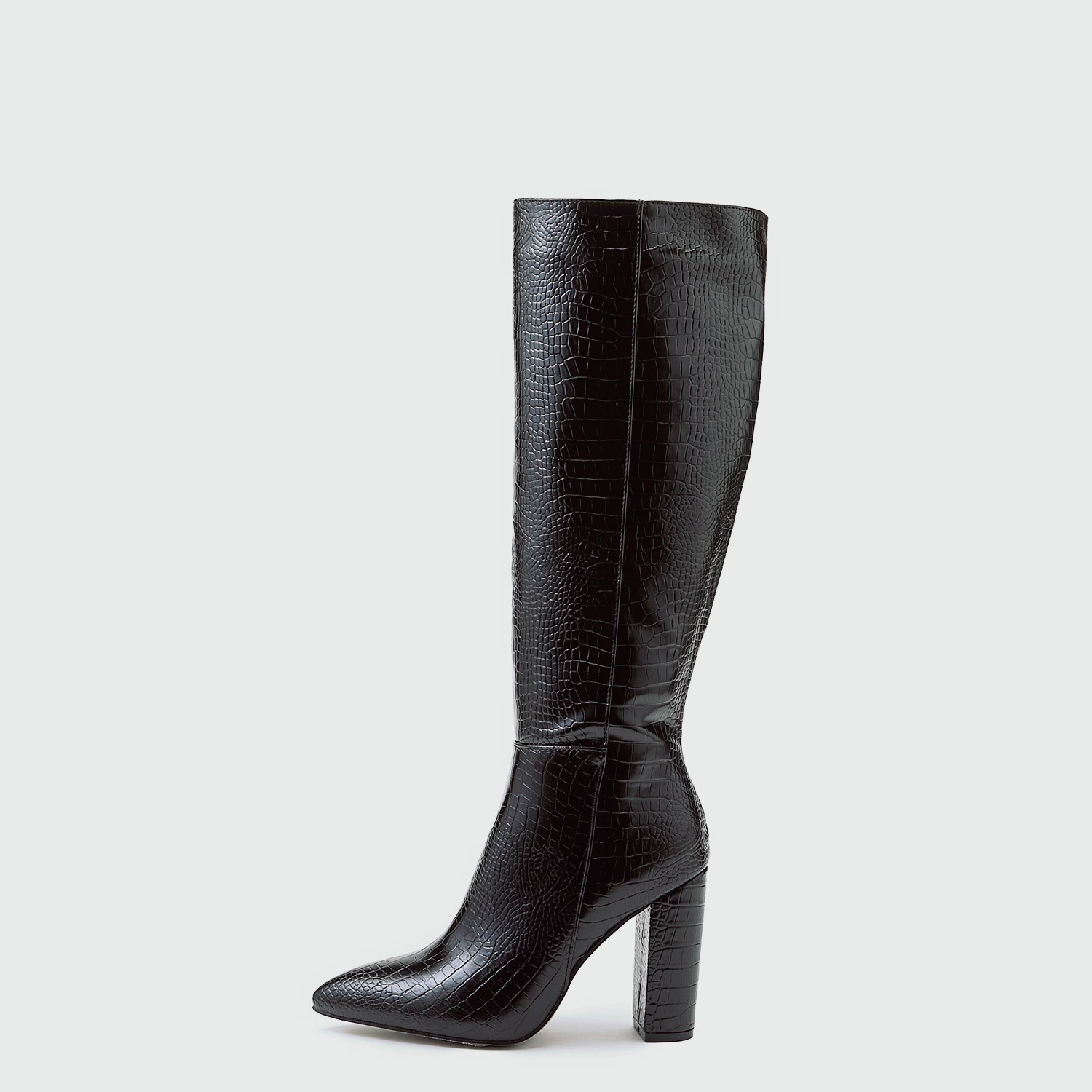 Comfortable fashionable boots with zipper, (Physicals), plus size