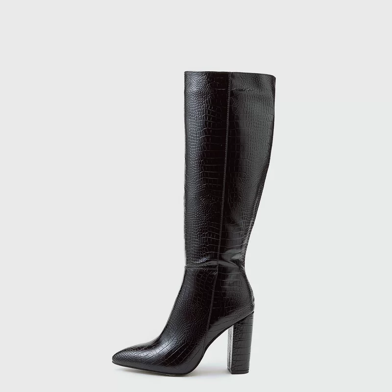 Comfortable fashionable boots with zipper, (Physicals), plus size