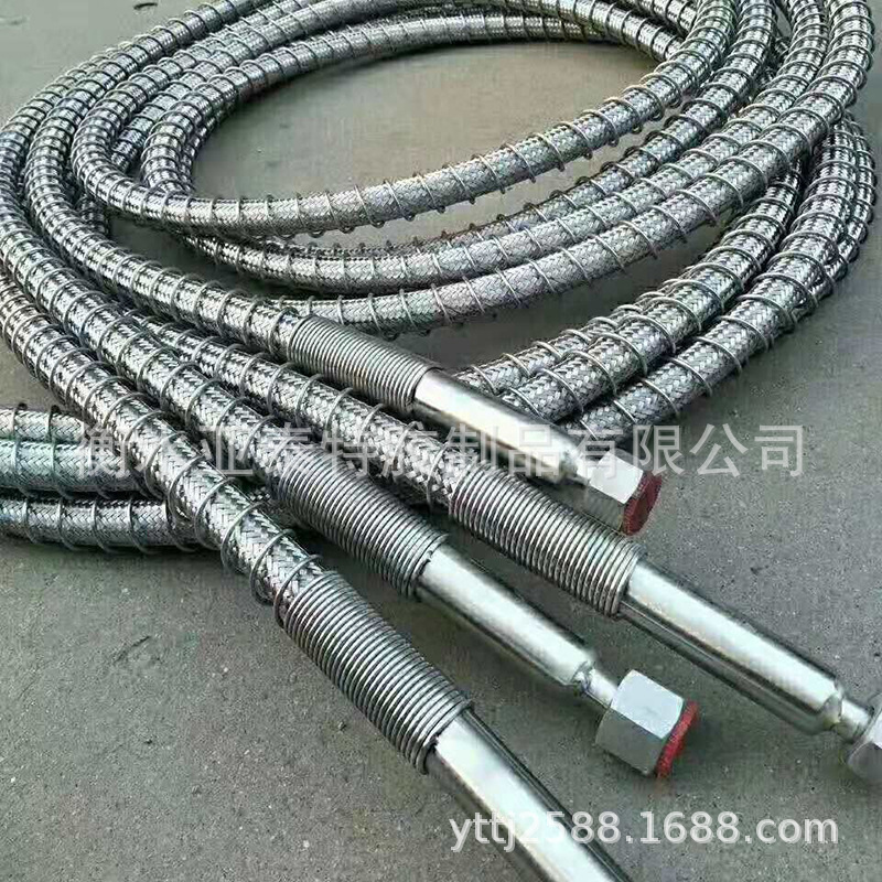供应304 316L不锈钢波纹管建筑预埋大口径混凝土金属波纹管带法兰