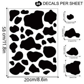 花纹黑色几何抽象儿童卧室家居装饰防水PVC自粘批发精雕墙贴T068