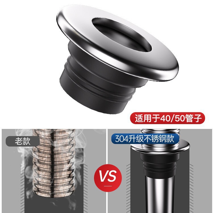 厨房洗菜盆下水管配件洗碗池水槽排水管不锈钢下水器防臭神器套装|undefined