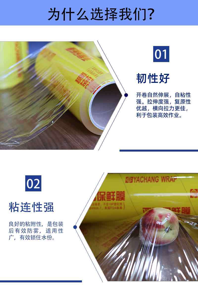 Saran Wrap Ticari Büyük Rulo Tek Kullanımlık Ev Güzellik Salonu Sigorta Paketleme Özel Endüstriyel Paketleme Sarma Büyük Rulo Sıkı Film