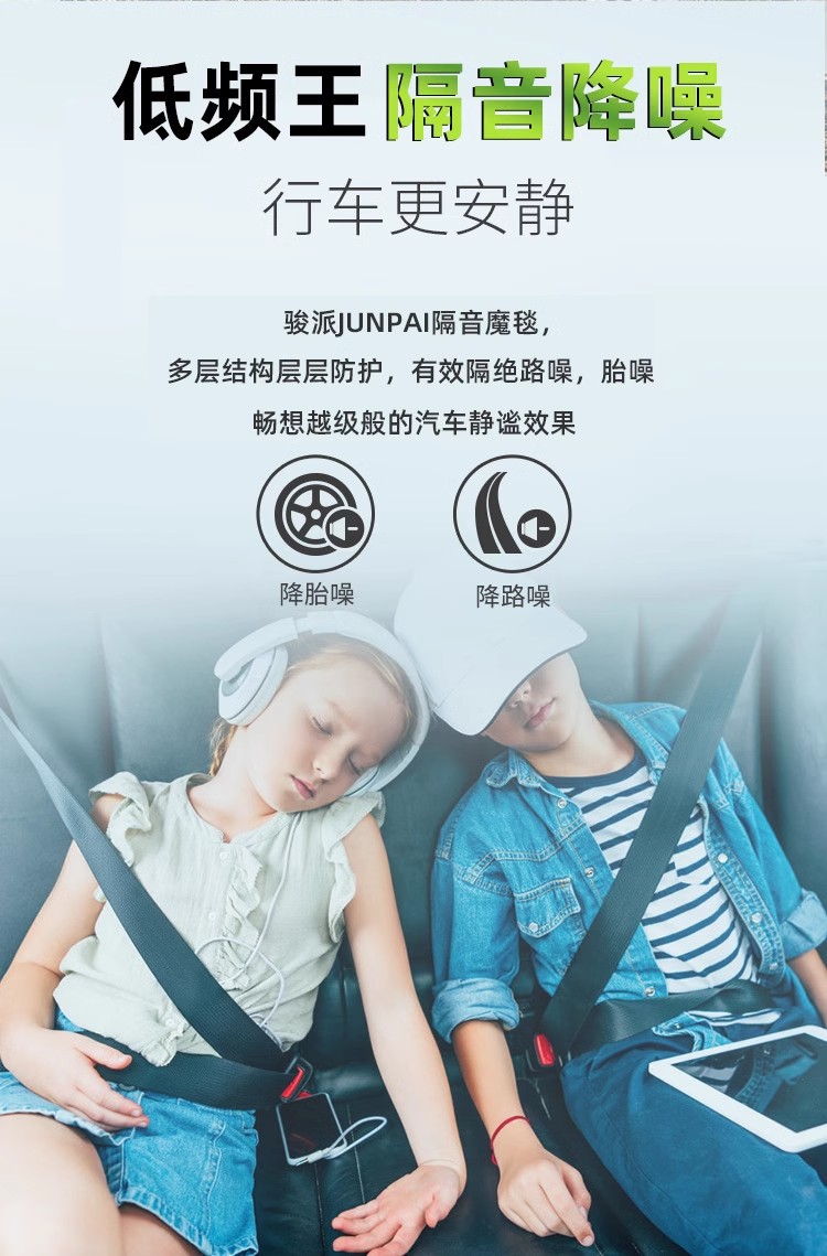 Wholesale Car Low Frequency King Sound Insulation Cotton Three-In-One Shock-Absorbing Board Silencer Sound Insulation Pad Without Disassembly Chassis Noise Reduction Oem