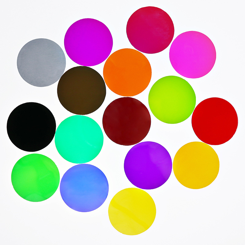 Coloured Glass Filter — Heat-Resistant, Stage Lighting, Projection, Photography — detail