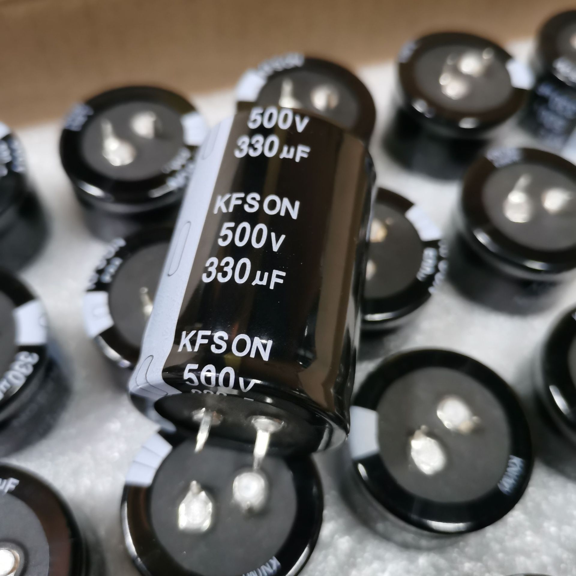 500v330uf高压电解电容330uf500v电解电容逆变器用KFSON康富松