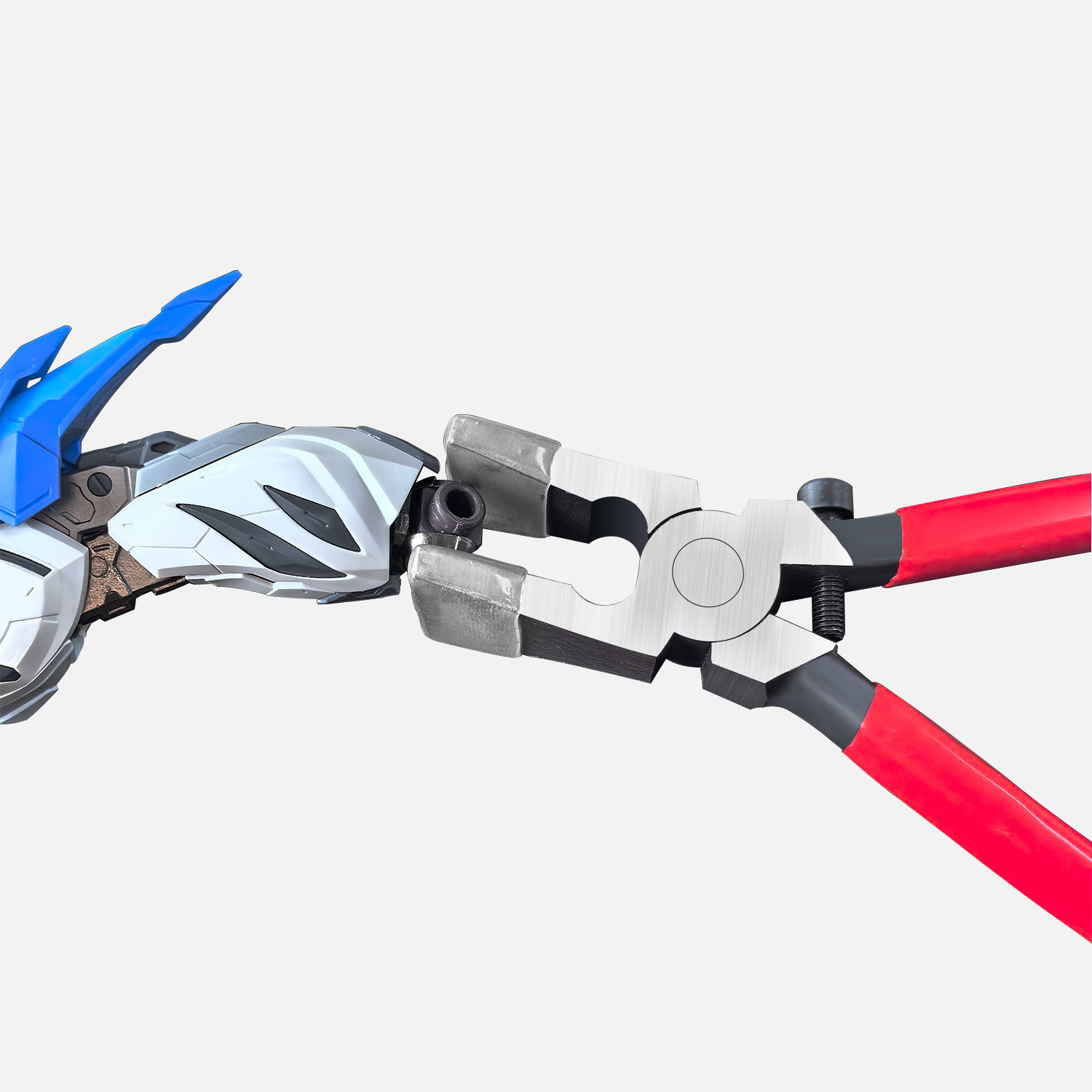 Alicates para vidrio de 8 pulgadas, alicates de punta plana para recortar esquinas de ala ancha, alicates para azulejos, alicates de corte de doble rueda