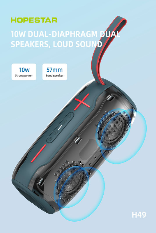 Hopestar h49携帯bluetoothスピーカー無線大電力大戦鼓大音量usbカードbluetooth音|undefined