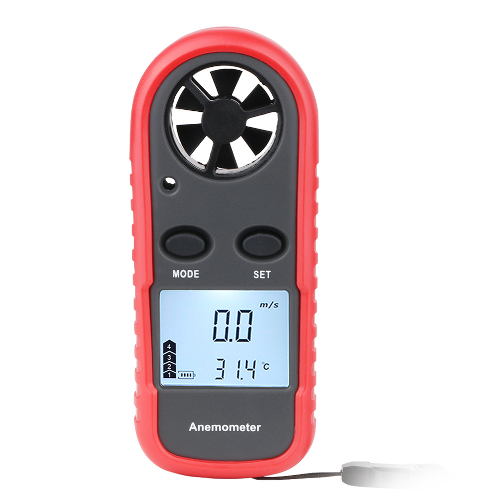 汇天益WT816迷你便携数字风速仪风速计风速风温测量仪Anemometer
