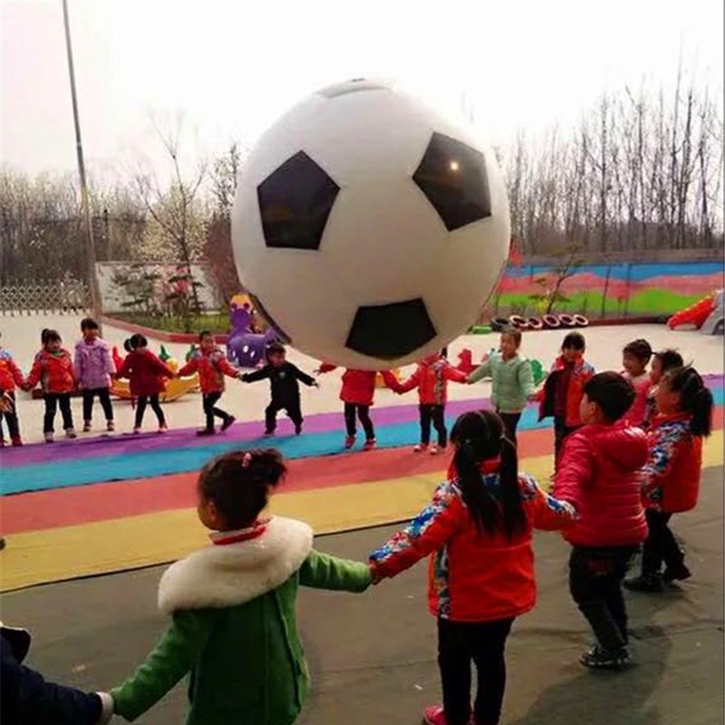 Factory Direct Sales Inflatable Football Extra Large Football Toy Beach Ball Activity Volleyball Large Football Basketball