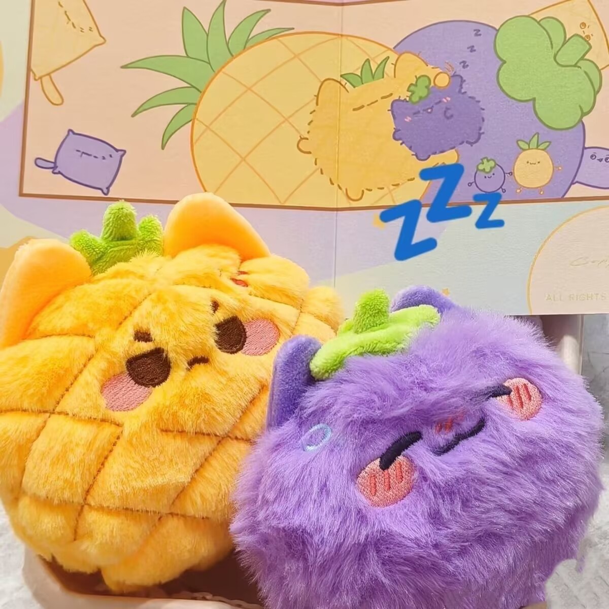 Plush Pendant Collection Maple Leaf Star Moon Plush Ghost Bat Doll Bag Bunny Doll