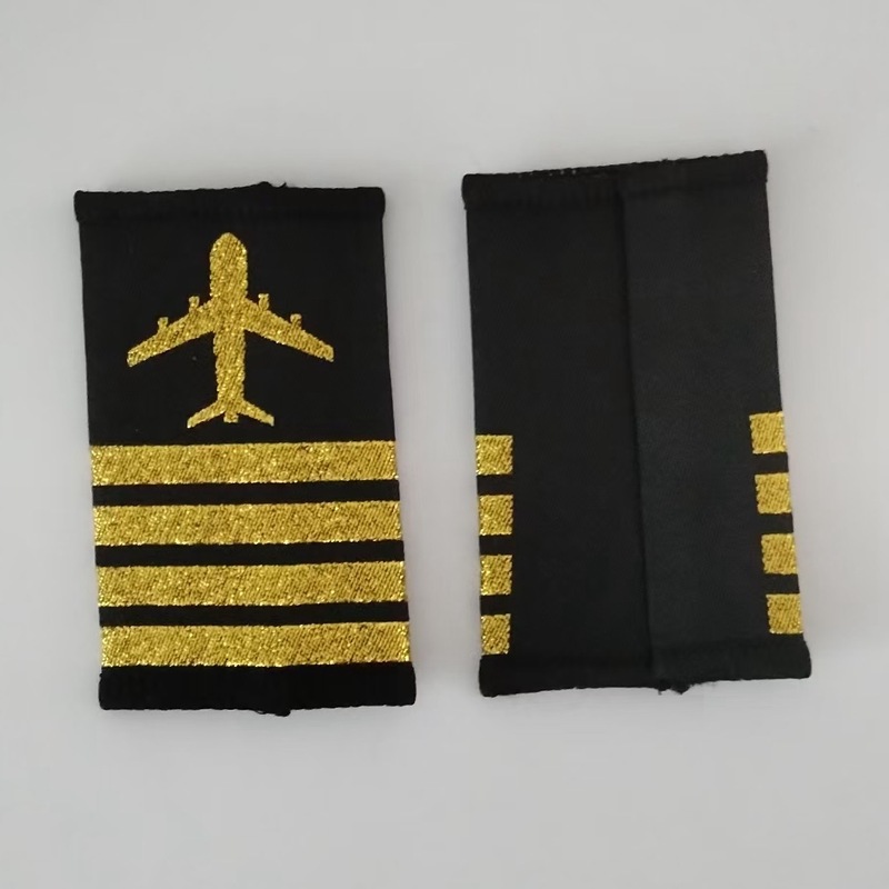 航空パイロット肩章、キャプテン肩章、パフォーマンス服肩章、警備服肩章、アクセサリー、航空機肩章|undefined