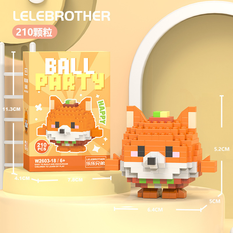 Vv2603-18 fox/210pcs [color box]