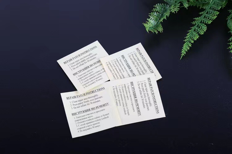 PVC充气产品专用修补片游泳圈水池胶水水上产品修补胶片跨境销售