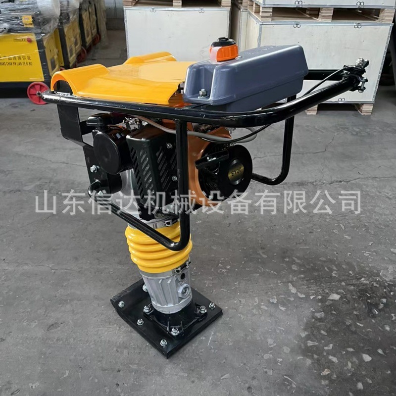 HZR160双向柴油平板夯 可逆式双向平板夯  手扶小型平板夯实机