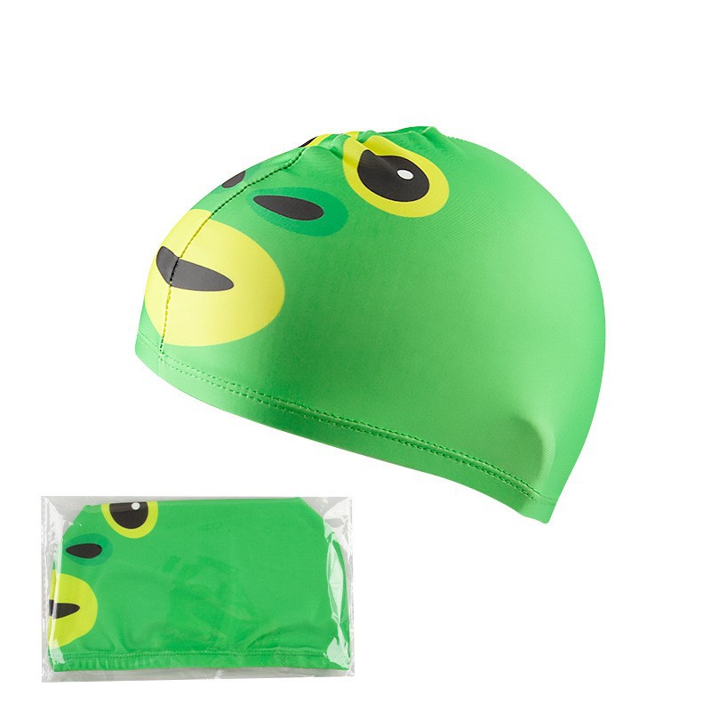 Gorro de Natación de Tela de Secado Rápido de Poliéster Estampado image 32