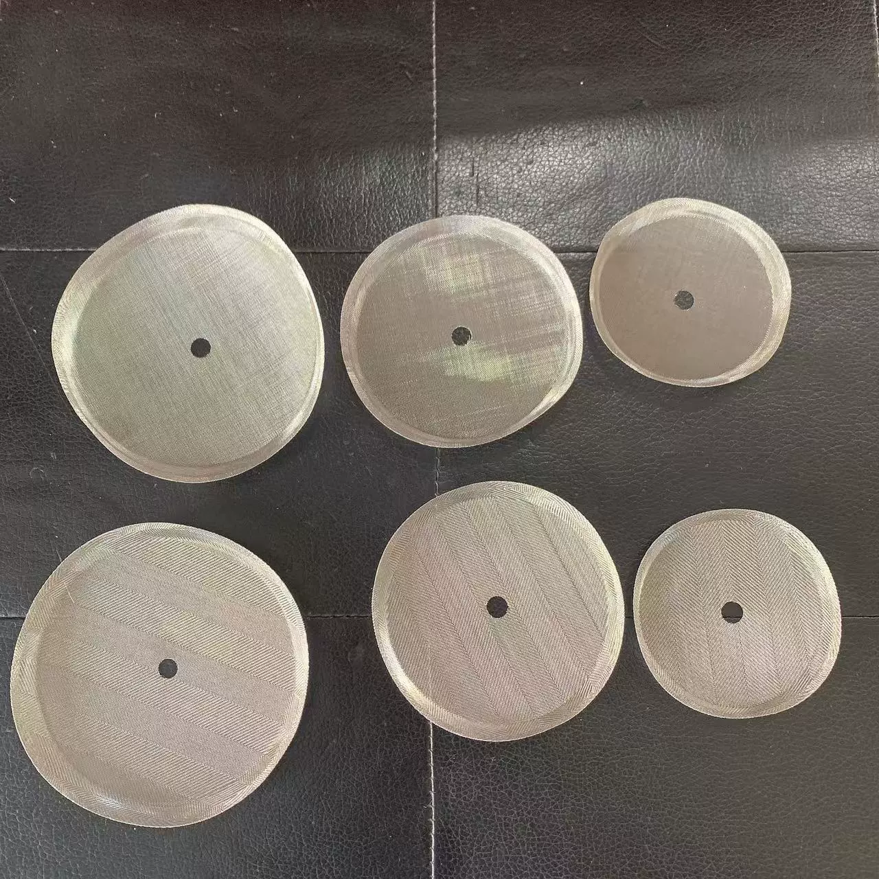 跨境法压壶冲茶器不锈钢304配件网片加厚咖啡机滤片咖啡过滤网片